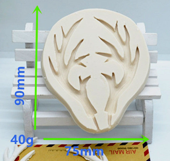 Grandi Corna Renna di Natale. Reindeer Horns Mold Cake. Stampo silicone - WORLD PRODUCTS SHOP