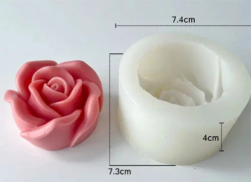 Splendido bocciolo di Rosa. Stampo in silicone anche per Candele - WORLD PRODUCTS SHOP