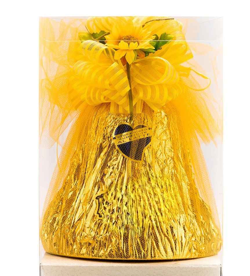 Campana di Cioccolato Finissimo al Latte Tulle. WORLD PRODUCTS SHOP. By Chef Giovanni Pantaleo