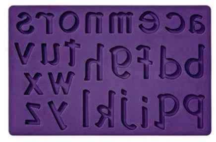 Alfabeto con Lettere. Stampo in silicone