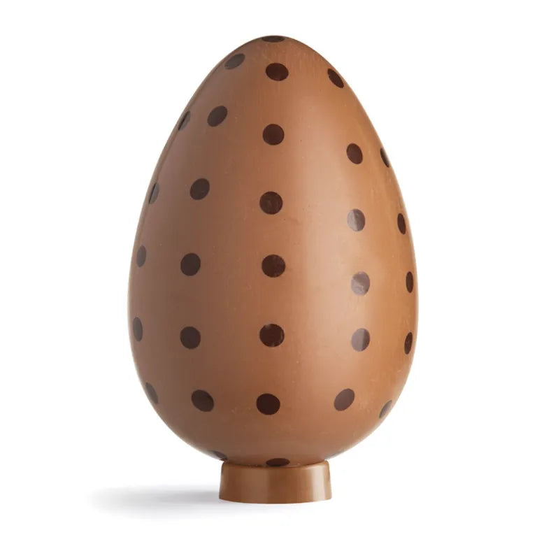 Uovo di Cioccolato. Pois. finissimo cioccolato al latte