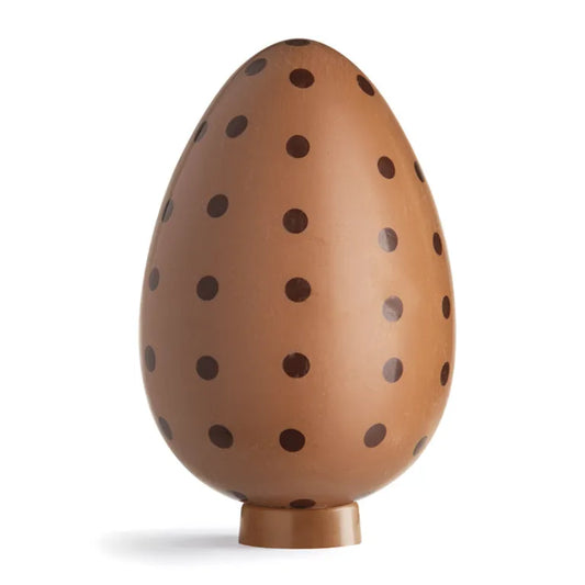 Uovo di Cioccolato. Pois. finissimo cioccolato al latte