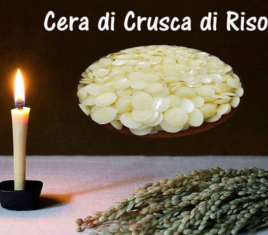 Cera di Crusca di Riso per Candele. WORLD PRODUCTS SHOP