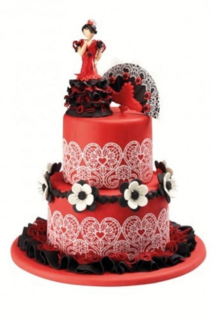 Pizzi e Merletti. Grande Tappetino in silicone. Modello CP5