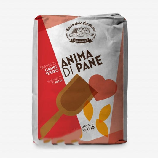 Red W 360-400. Type 00 Flour. Lendinara Milling. Soul of Bread.