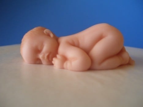 Neonato Baby. Stampo in Silicone