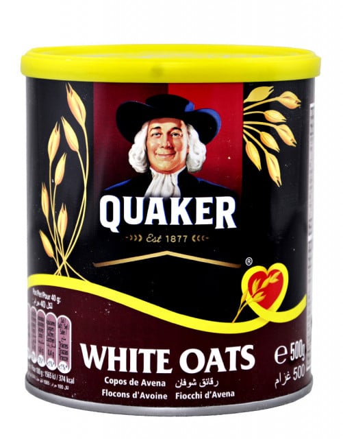 Quaker Oat Flakes. White Oats