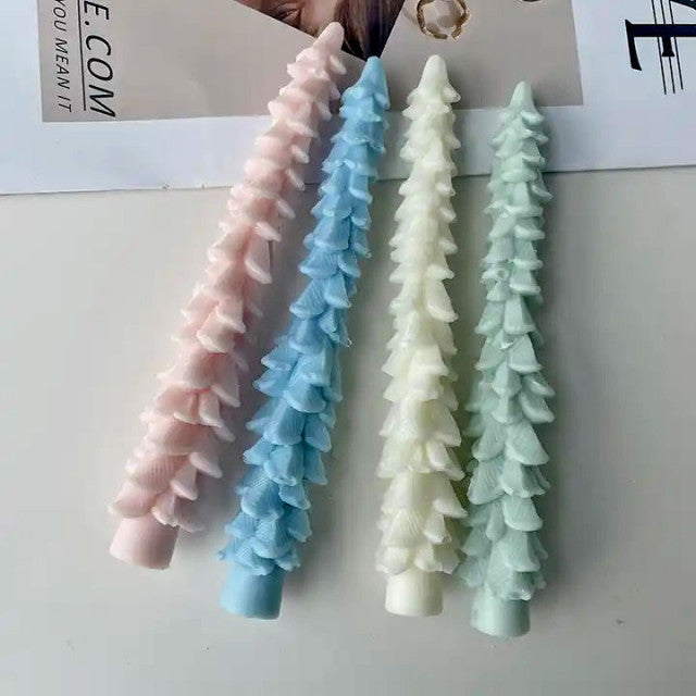 Lungo Albero di Natale di 18.1 cm. Stampo in silicone anche per Candele - WORLD PRODUCTS SHOP