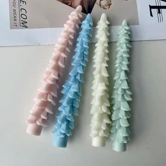 Lungo Albero di Natale di 18.1 cm. Stampo in silicone anche per Candele - WORLD PRODUCTS SHOP
