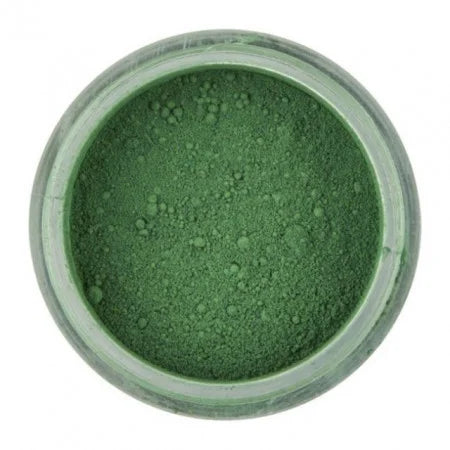 Verde Agrifoglio.Colorante in polvere concentrato. Holly Green. Rainbow Dust