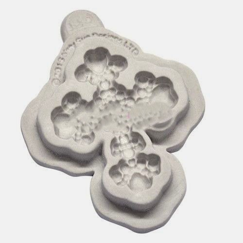 Gorgeous Cross. Silicone mold. Beaded Cross Katy Sue.