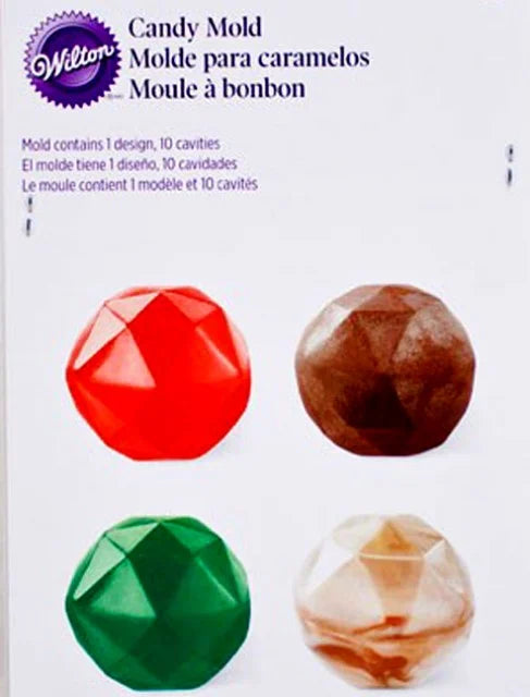 Gemme e Diamanti per Cioccolatini e Caramelle. Stampo Wilton