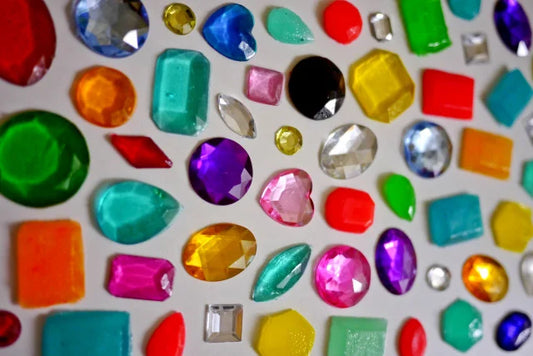 Mini Diamanti e Gemme. Stampo in Silicone