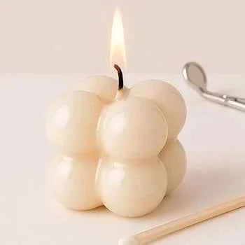 Lucidante per Candele Marmorina Gesso Jasmonite e Polvere di Ceramica