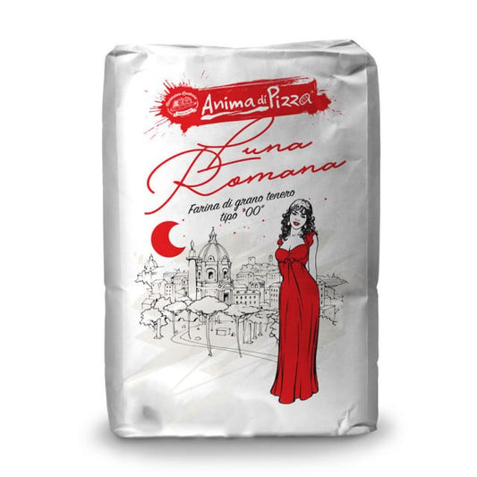 Roman Moon W 340-360. Type 00 Flour. Lendinara Milling. Pizza Soul
