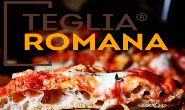 Roman-style pan pizza with sourdough starter. 4-48 hours of preparation. 