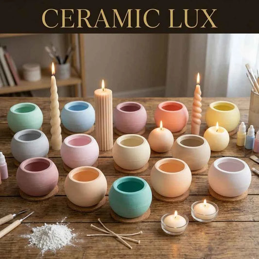 CERAMIC LUX 2.5 Kg. Per Contenitori già Idrorepellenti e Impermeabilizzati dalla durezza simile alla ceramica