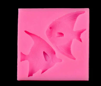 Large silicone mat with 26 Forest leaves. 32 x 32 cm mold. Bosco Natura line.