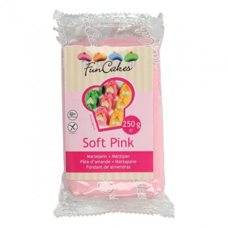 Pale pink. FunCakes sugar paste. 250 g. Gluten-free and kosher.