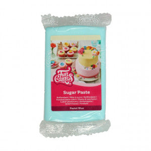 Pastel Blue. FunCakes Sugar Paste. 250g. Gluten-Free and Kosher.
