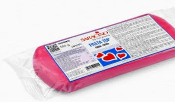 Fucsia 500 gr. Pasta di zucchero Top Saracino
