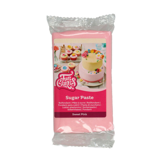 Light pink. FunCakes sugar paste. 250 g. Gluten-free and kosher.