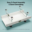 Stampo in resina epossidica Resiners® River Table con divisorio regolabile