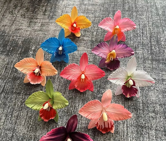 Orchidea di 5.9 cm. Stampo in silicone anche per Candele