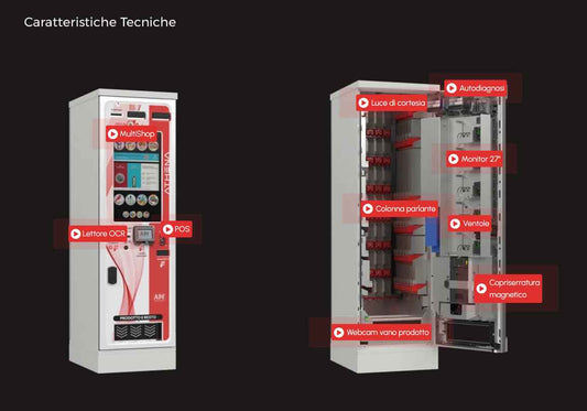 ATHENA SLIM. DISTRIBUTORE AUTOMATICO TABACCHI E ANNESSI