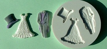 Wedding and Newlyweds. Silicone mold