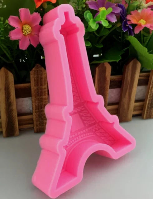 Torre Eiffel 3D di 11 x 6.5 x 2.5 cm. Stampo in silicone anche per Candele - WORLD PRODUCTS SHOP