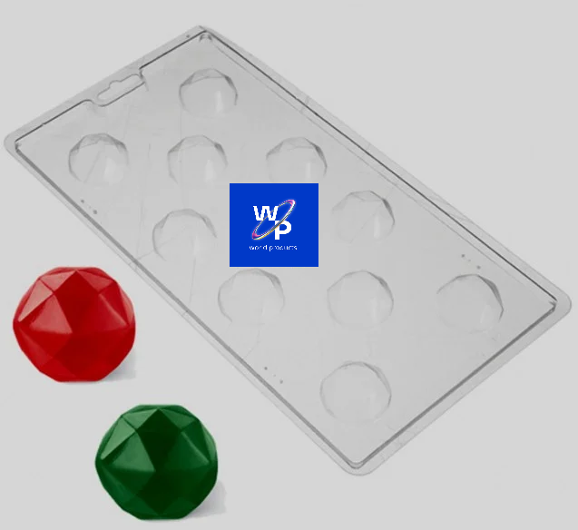 Cross quilt. Diamond-effect silicone mold.