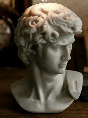 David di Donatello Small e Large. Stampo in silicone anche per Candele e Saponi