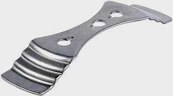 Set di 2 supporti per Stoppini in metallo per Candele