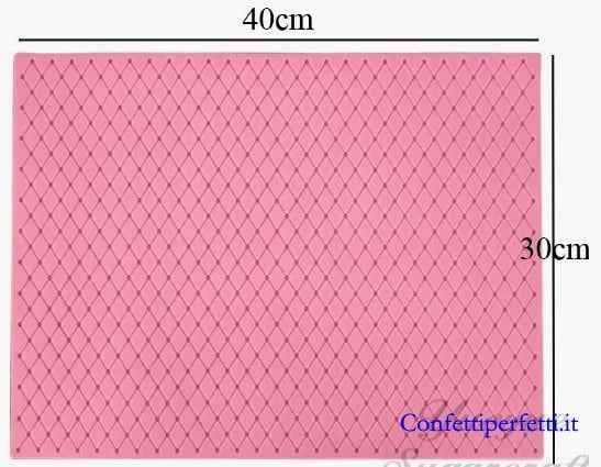 Trapunta di 30x40 cm. Grande stampo in silicone