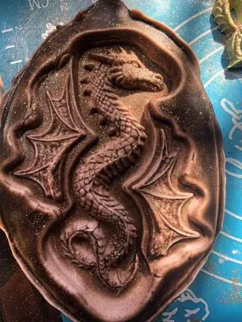 Grande Drago Alato. Dinosauro. Spettacolare stampo in silicone