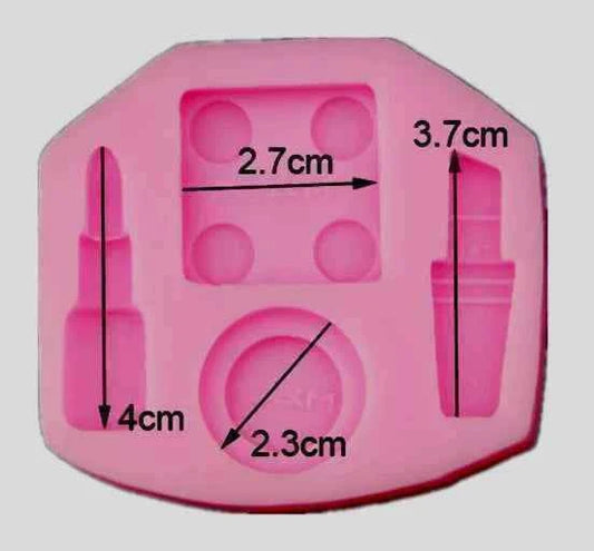 Rossetto Profumo e Cipria. Makeup Tools Lipstick Silicone Mold. Stampo Makeup