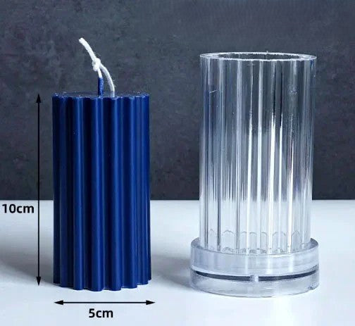 Colonne Vasi Bicchieri e Capitello. Set di 9 Stampi in Acrilico Trasparente anche per Candele - WORLD PRODUCTS SHOP