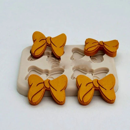 4 Grandi Fiocchi. Stampo Fiocco in silicone