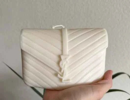 Elegante Borsetta MEDIUM YSL di 12 cm. Stampo in silicone anche per Candele