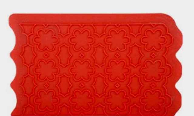 Fiori. Stampo in silicone per decorazioni a rilievo. Modecor