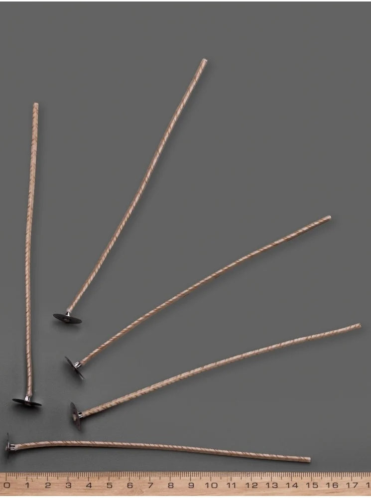 38 POTENZA DI FIAMMA Stoppini AVP x Stampi e Cont. diametro da 5 a 6 cm. Lunghezza da 7-9-12 cm per Candele professionali