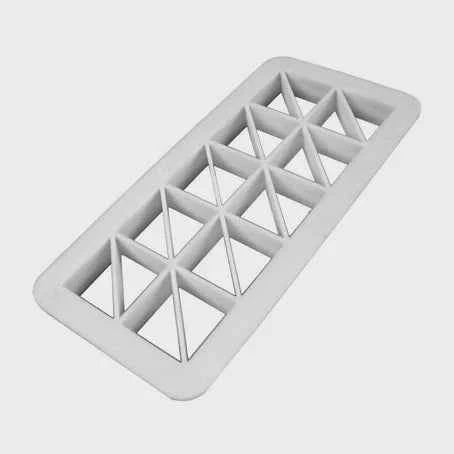 Trapunta. Multi Tagliapasta Geometrico Diamante Medio. PME
