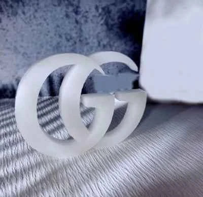 Grande Nuovo Logo Griffe Gucci 2 di 14 x h9 x 3 cm. Stampo in silicone anche per Candele