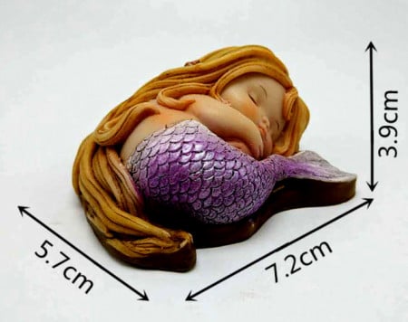 Beautiful Mermaid. Sea. Little Mermaid Silicone Mold