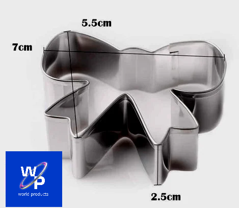 Fiocco. Stampo tagliapasta in metallo