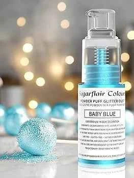 Polvere Spray Glitter Nero perlescente. Naturale 100% ed edibile per Candele e Saponi