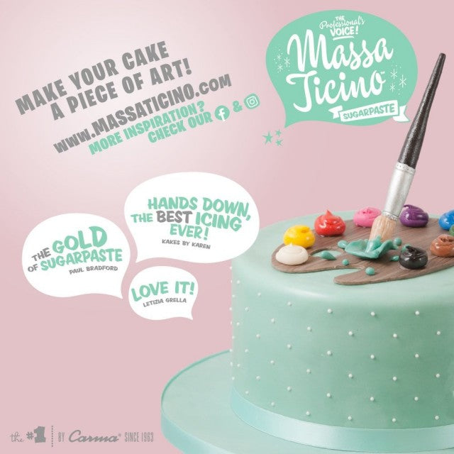 Bianca. Kg 2.5 Massa Ticino. Per Copertura e Modellaggio. White Pail !! Senza Glutine