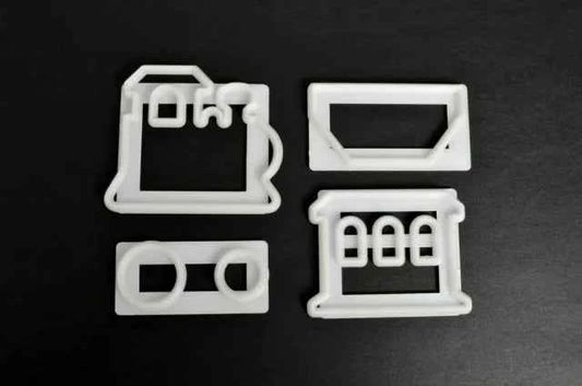 Treno. Stampo in silicone Platinico