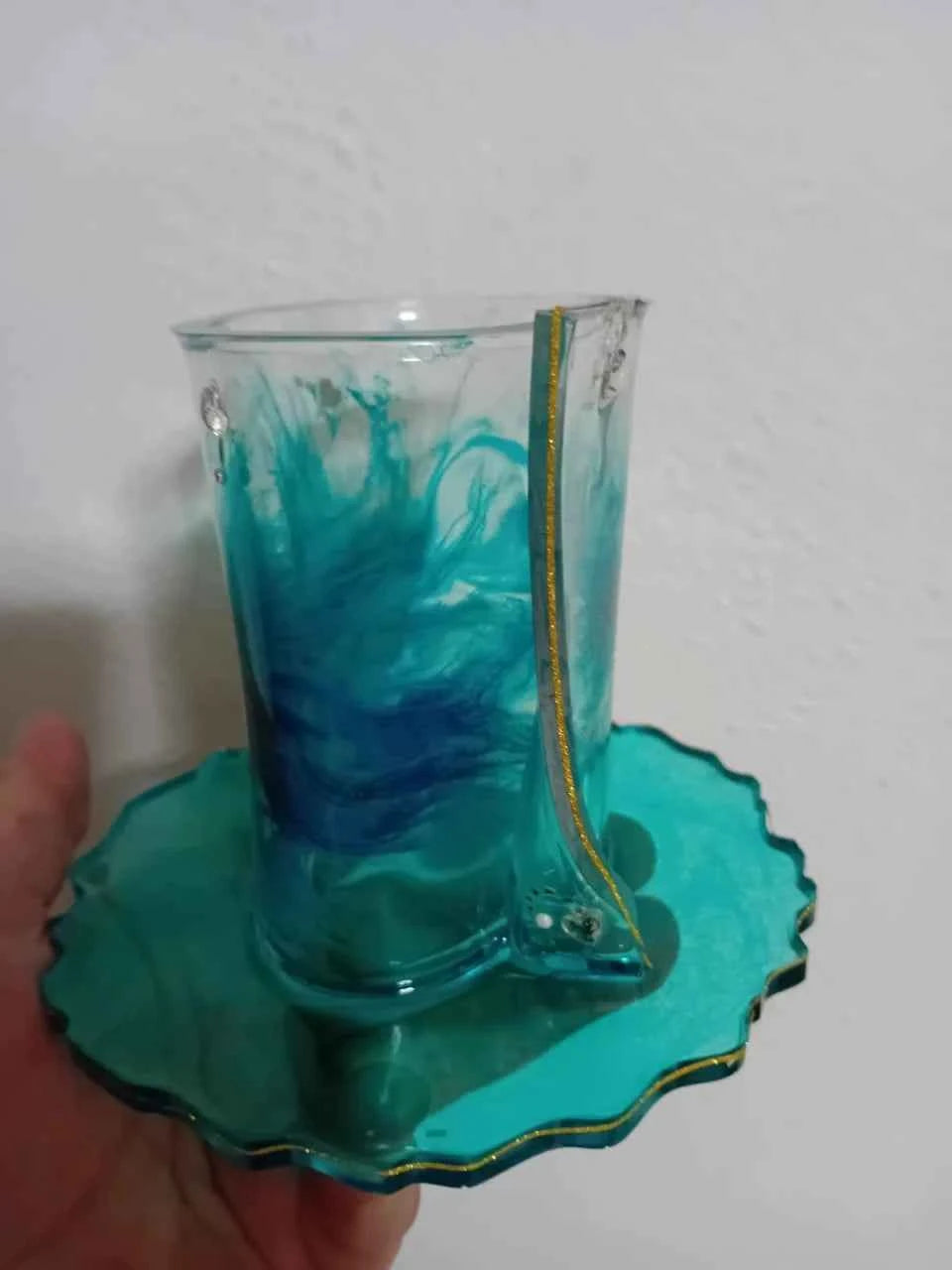 Resina Epossidica. Trasparente Multiuso Atossica. 1.6 Kg